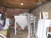 silo textile granulés