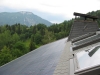 bardeaux photovoltaïques, vallèe de Chamonix
